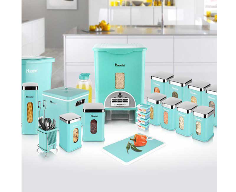 سرویس آشپزخانه 24 پارچه هوم کت مدل آلیس