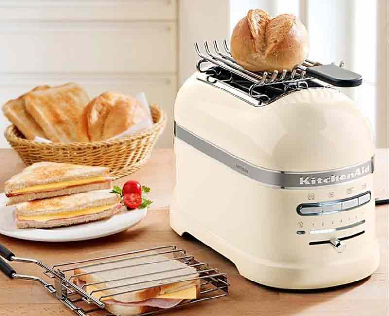 Toaster 5KMT2204EAC, 2 slice, almond, KitchenAid 