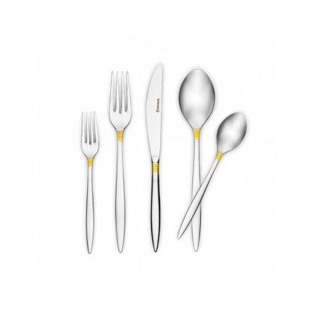 Korkmaz Lara Gold 89Pcs Cutlery  Knife Set Cutlery, forks and spoons