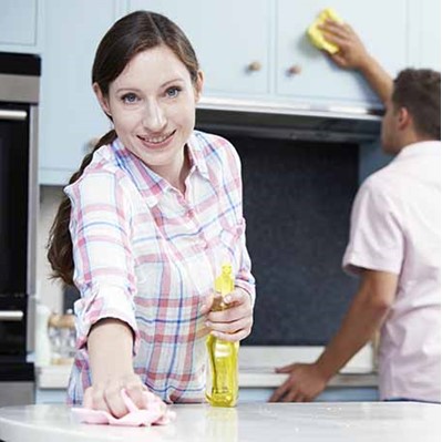 نکاتی برای  تمیز کردن آشپزخانه برای خانم‌های خانه‌دار